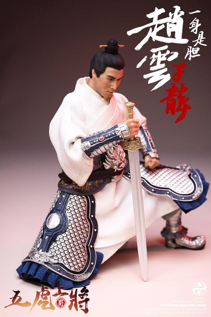 303TOYS Scale THREE KINGDOMS ON PLAM Zhao Yun Action Figure from the Three Kingdoms Five Tiger Generals Includes and Full Set [AC] 1/12 Series, Body,