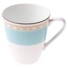 Кружка Noritake 295 куб. см, синяя, гудящая, безопасная для микроволновой печи, 2 шт., тонкий фарфор (Парный набор) П5355Л/1645