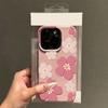 Розовые Цветения Вишни Чехол из Искусственной Кожи для Телефона iPhone 17 Air 16 E 15 14 Plus 13 12 11 Pro Max XS Max Мягкий Силиконовый Чехол
