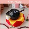 Relaxing Toy Wooden Fish For Stress Relief Plastic Material Various Sizes Gift For Office