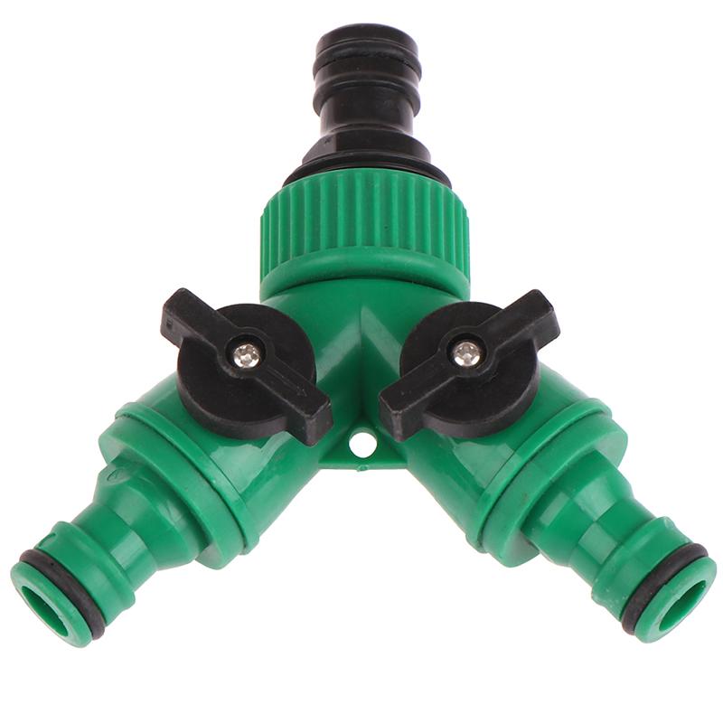 1/2" садовый ирригационный Y-образный пластиковый разветвитель контроллер полива переключатель