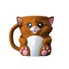 Держатель для стаканчика мороженого Cuddles, 3D-печатный стакан с ручкой и ящиком для закусок, Милый герметичный держатель для стаканчика мороженого, Подарок для любителей