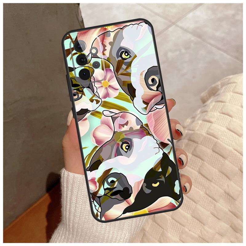 Чехол для Samsung Galaxy A36 A56 A16 A26 A06 A52 A53 A33 A13 A34 A54 A14 A15 A35 A55 A22 A32 с собакой Боксер