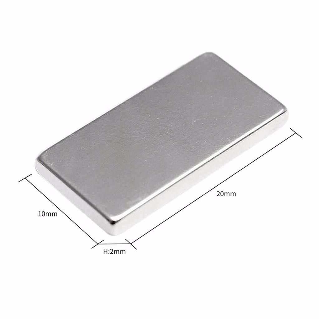 N52 20x10x2mm Neodymium Block Magnet Rare Earth Magnets 10/20/30/60PCS