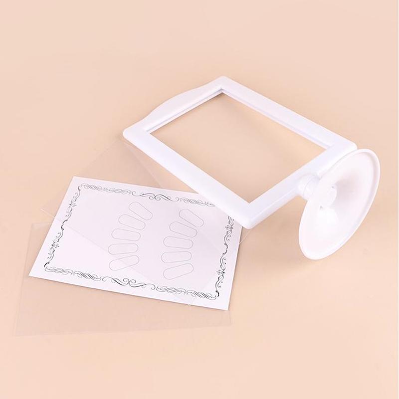 Подставка для демонстрации нейл-арта двухсторонняя Рамка для демонстрации работ нейл-арта Доска для демонстрации ногтей Стойка для демонстрации накладных ногтей Держатель для гель-лака