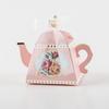 20/50pcs/lot Teapot Design Dragees Box Candy Gift Boxes Packaging Cardboard Box for Birthday Wedding Event Party