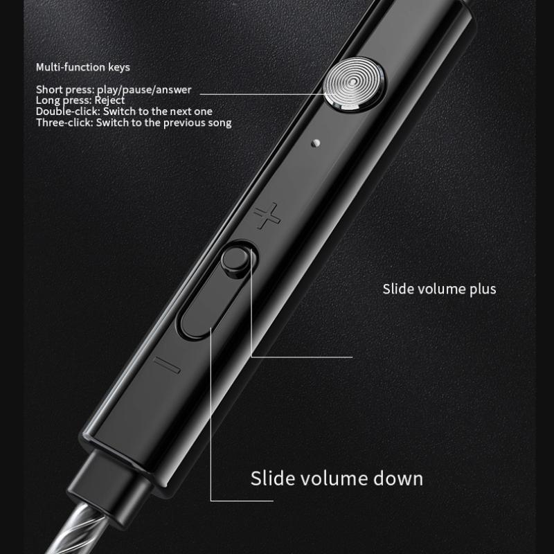 KG05 Спортивные наушники-вкладыши с проводным управлением и микрофоном Наушники для мобильных телефонов с тяжелыми басами 3,5 мм / Type-C