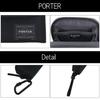 Porter COMPART COIN CARD CASE Coin Case [Porter] & 538-16172 Black/10