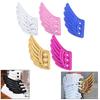 Kids Foils Shoes Sneaker Angel Wing Girls Boys Clothing Decor Diy Accessories