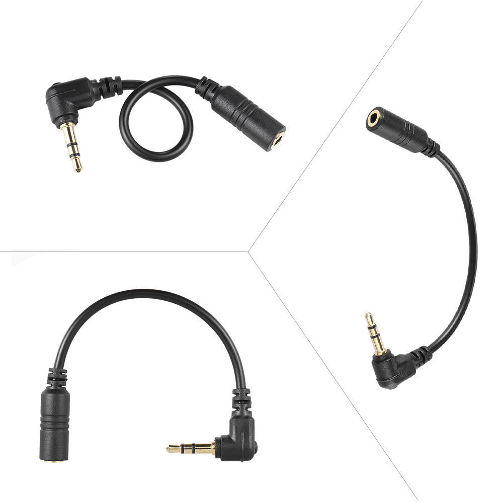 Кабель-переходник для микрофона Смартфон Мобильный телефон Микрофон Микрофон к ПК Компьютер Адаптер для цифровой зеркальной камеры