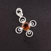 Citrine Gemstone 925 Sterling Silver Jewelry Handmade Pendant For Mother's Day PP-41-4