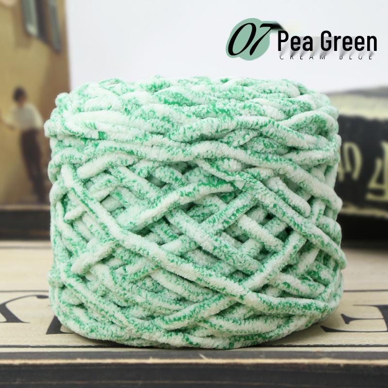Толстая пряжа Ice Wool для вязания одеял, тапочек, шейных платков и шарфов