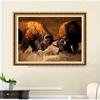 DIY алмазная живопись боевые коровы набор для вышивки крестом мозаика искусство алмазная живопись полный круг/квадратный алмаз украшение дома