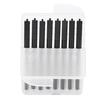 8Pcs/Box Disposable Hearing Aid Protection Earwax Guards Filters Hearing Assistance Black