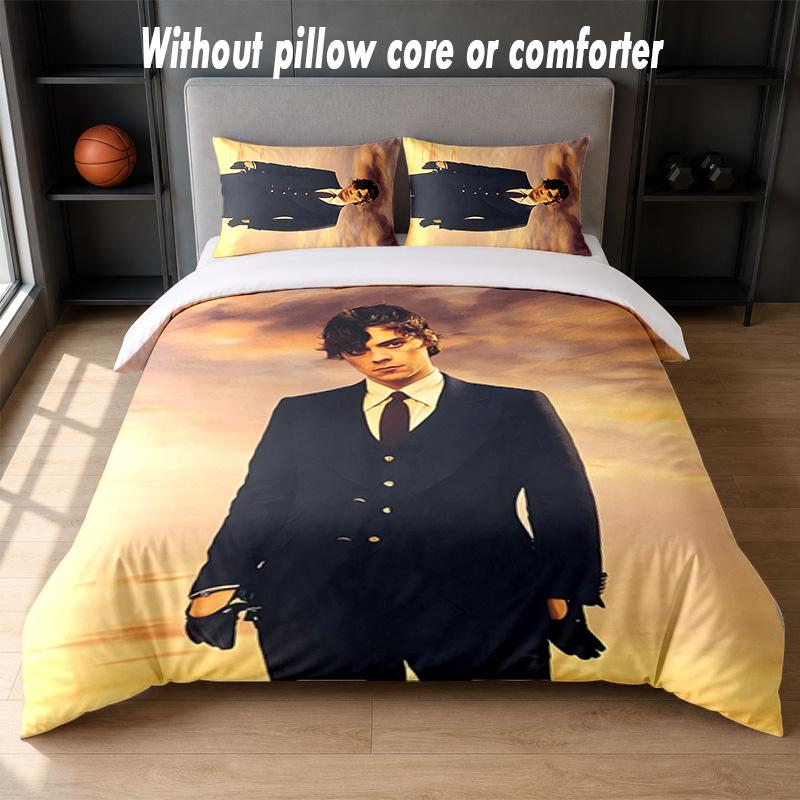 Harry Styles Design Bed Bedding Set 1 Duvet Cover + 2 Pillowcases Soft Breathable Household Bed Linens