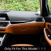 Center Console Dashboard Panel Decoration Cover Trim Carbon Fiber Style For BMW 3 Series G20 G28  LHD Interior ABS