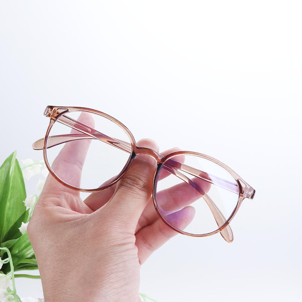 Очки с защитой от синего света Корейский стиль Компьютерные очки Круглая оправа Очки Женские Очки