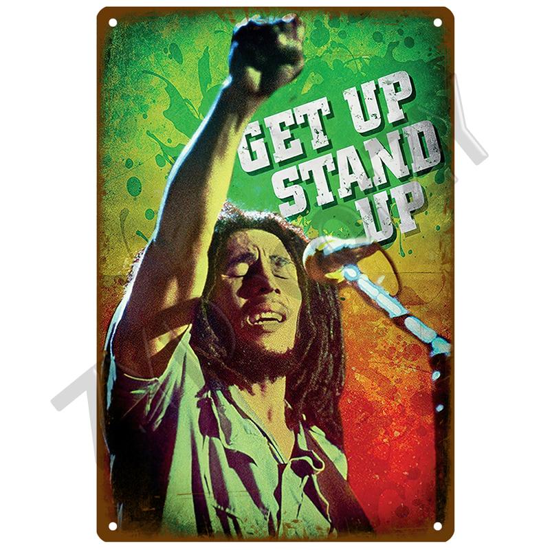 Rock and Roll Metal Sign Band Tin Sign Decorative Plates Vintage Poster Stickers Man Cave Music Home Bar Wall Decor Plaque Art