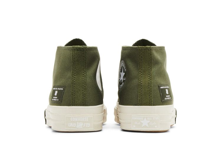 Men's Sneakers Undefeated x Converse Chuck 70 Mid 'Chive Parchment'