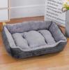 Classical pet Mat Fashion Dog Kennel Bed House Breathable Cotton Soft Cat Nest Dog Warm Bed for Small Medium Dog