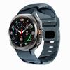 Совместимый силиконовый спортивный ремешок с обратной пряжкой для Samsung Galaxy Watch7 Ultra 47 мм