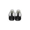 Детские черно-белые лоферы