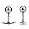 Одиночный шарик SM Pull Beads Металлическая анальная пробка Выходной носок Лодка Якорь База Анальная пробка Анальный расширитель Взрослые секс-игрушки