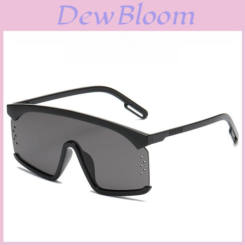 Vintage Retro Large Frame Sunglasses With Gradient Ocean Lenses For Women Summer Fashion