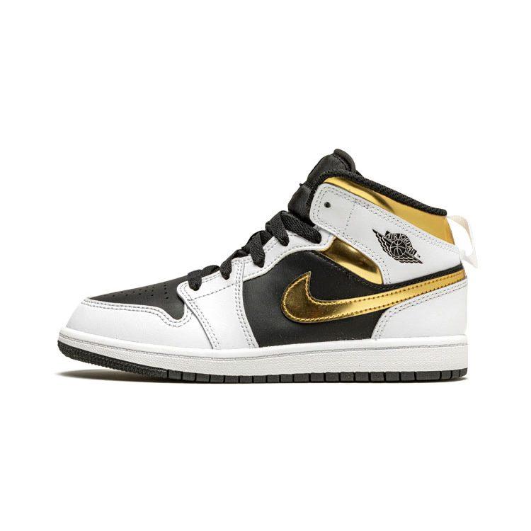 Jordan 1 Mid PS Белое золото 640734-190