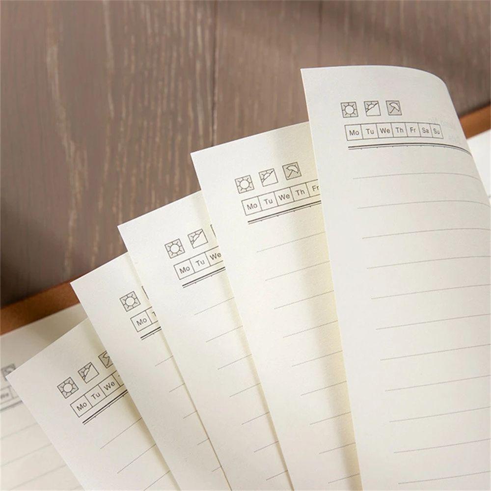 Блокнот на катушке Ежедневный еженедельник-планировщик Спиральный блокнот Блокнот для журнала Блокнот с вкладышами