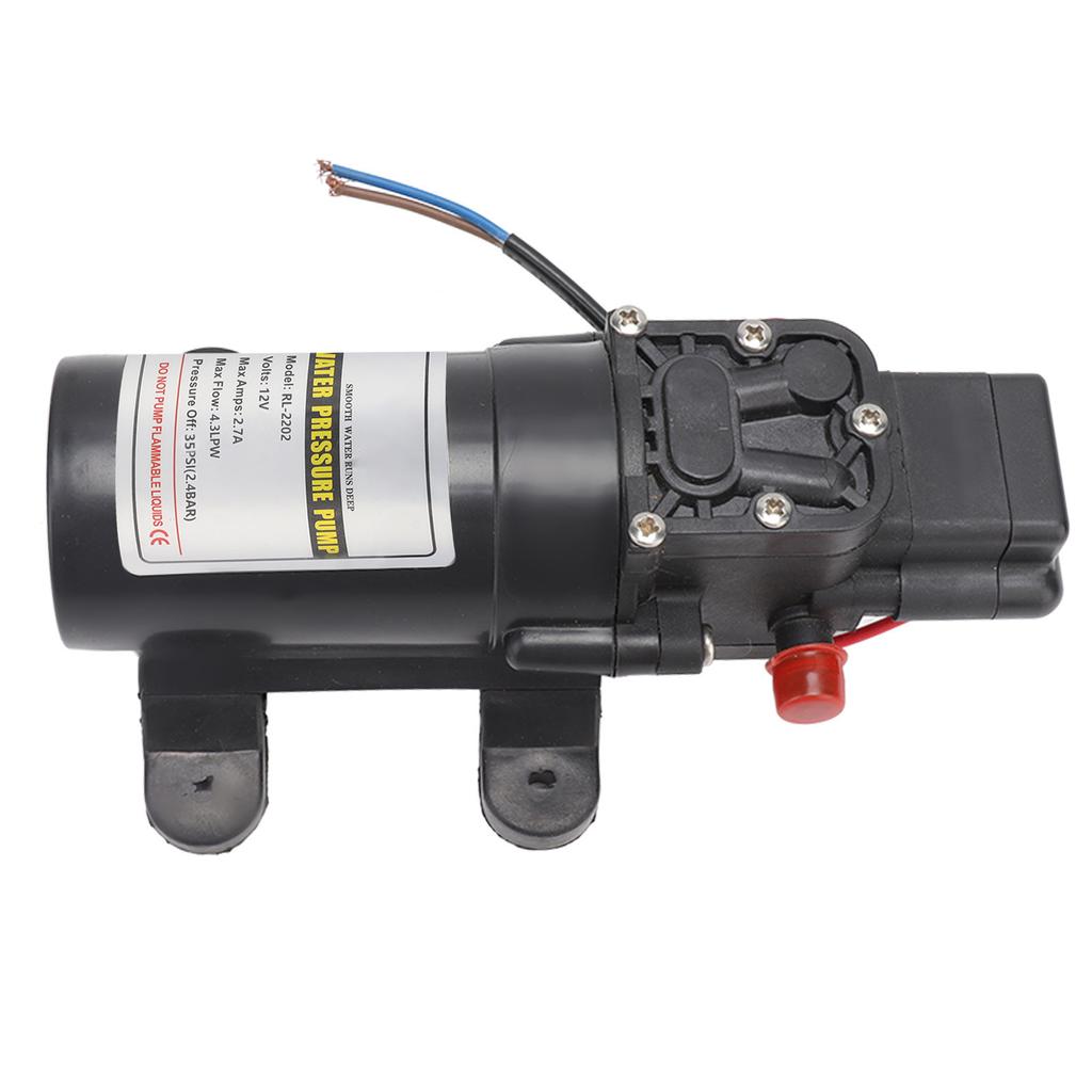 Диафрагменный насос с водяным давлением Самовсасывающий диафрагменный насос Водяной насос высокого давления для улицы RL