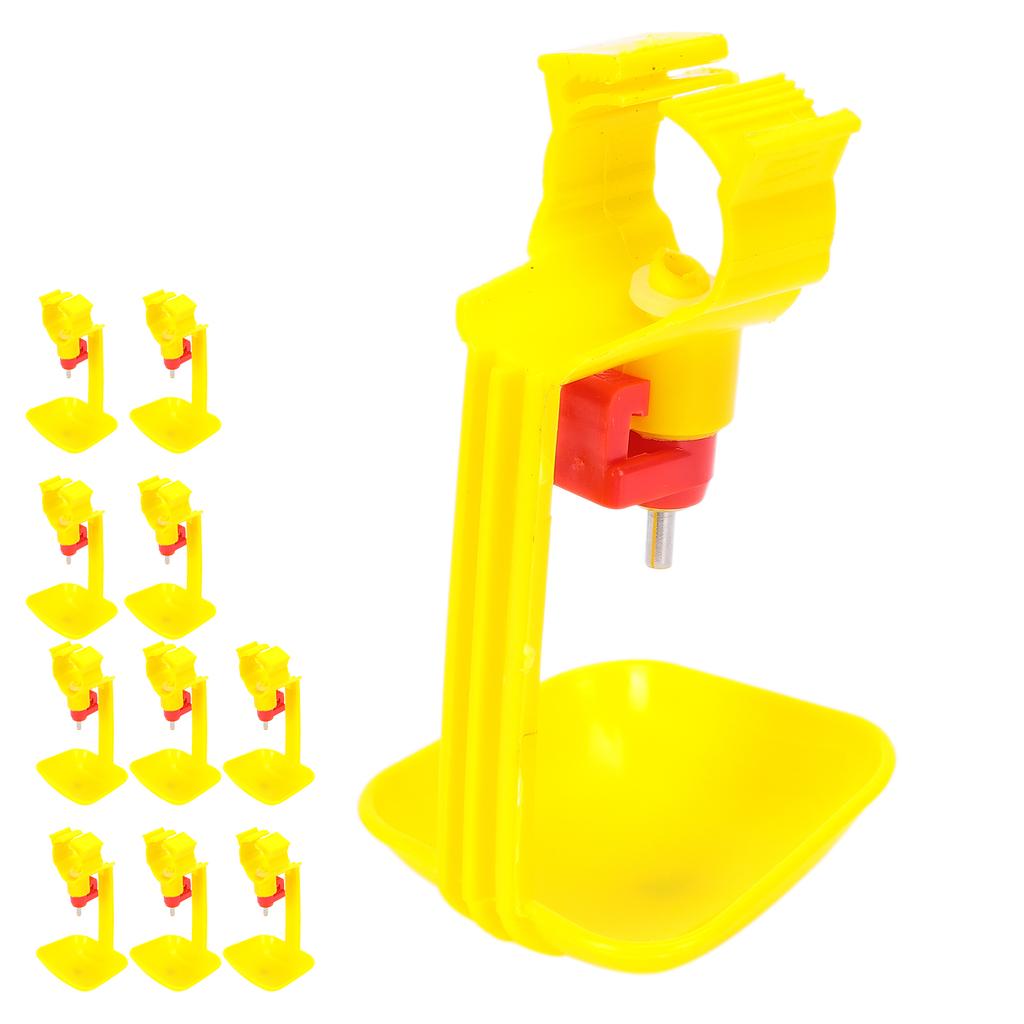 10 шт. Машина для поения домашней птицы, автоматическая цельная подвесная ниппельная чашка для поения кур и уток