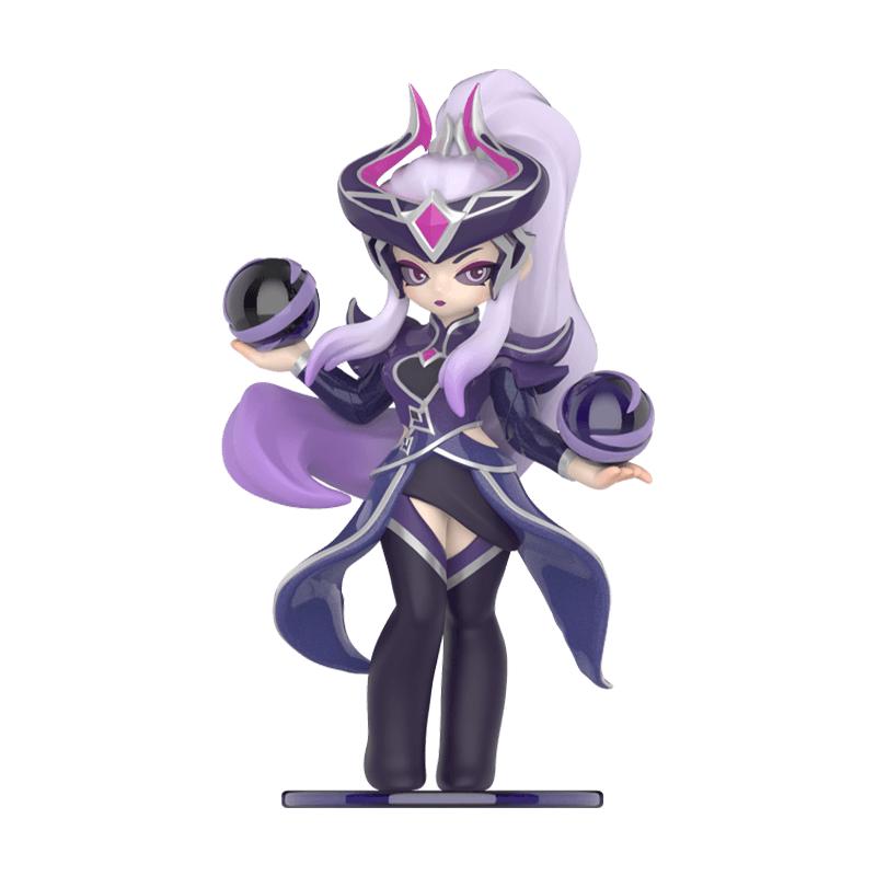 POP MART X LOL Showdown Midlane Коллекция Украшение Фигурка Тайные Коробки Одна Тайная Коробка/Полная Коробка 8 Шт PPMT-2601-0069