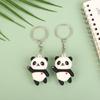 Милый мультяшный брелок для ключей в виде панды, подвеска для автомобиля, сумка, брелки для женщин, ювелирные изделия, подарок, милый брелок для ключей в виде панды, аксессуары