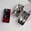 UP6 Animal Wolf Transparent Phone Case for Samsung Galaxy A04 A04S A14 A23 A34 A54 M23 M33 M52 M53