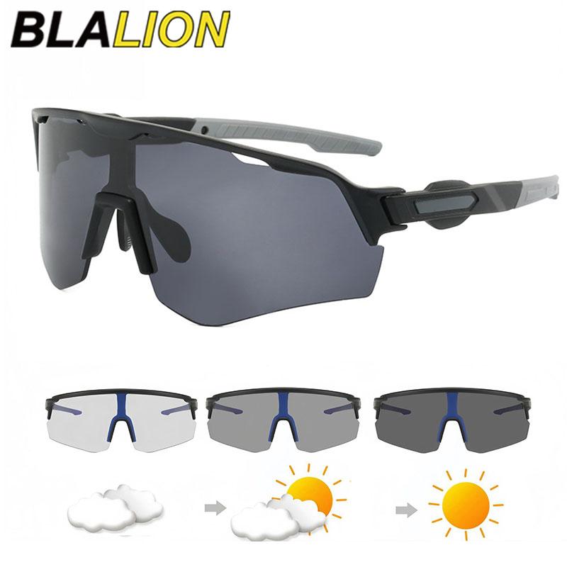 BLALION lunettes de cyclisme polarisées photochromiques lunettes de vélo unisexe lunettes de Protection UV400 lunettes de