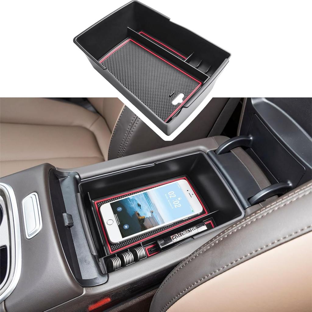 Center Console Organizer Tray Compatible with Santa Fe TM Accesso