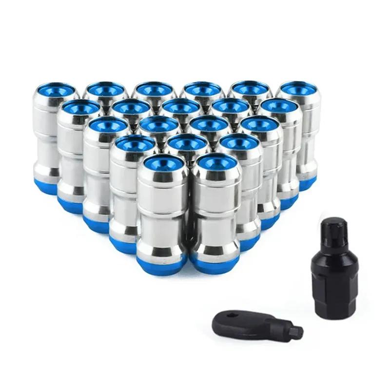 20Pcs Racing Wheel Lug Nuts Aluminum M12x1.5/1.25mm Universal Car Wheel Lug Nut Extended Screw For Toyota Honda Auto Accessori