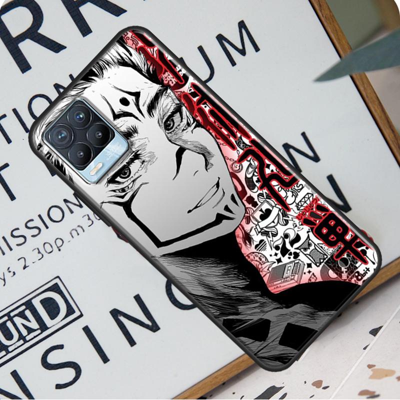 Jujutsu Kaisen Ryomen Sukuna аниме для Realme GT Neo 2 GT Master C21 C3 8i 7 8 Pro чехол для OnePlus 9R 8T Nord2 9 Pro
