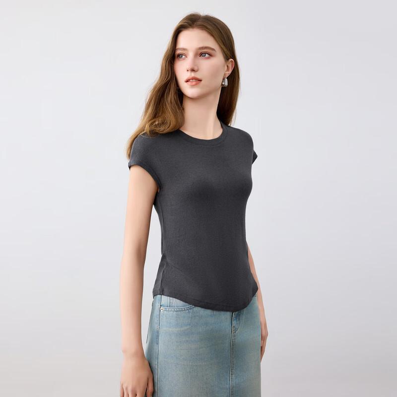 Elva's Island Women's Short Sleeve Knit Top