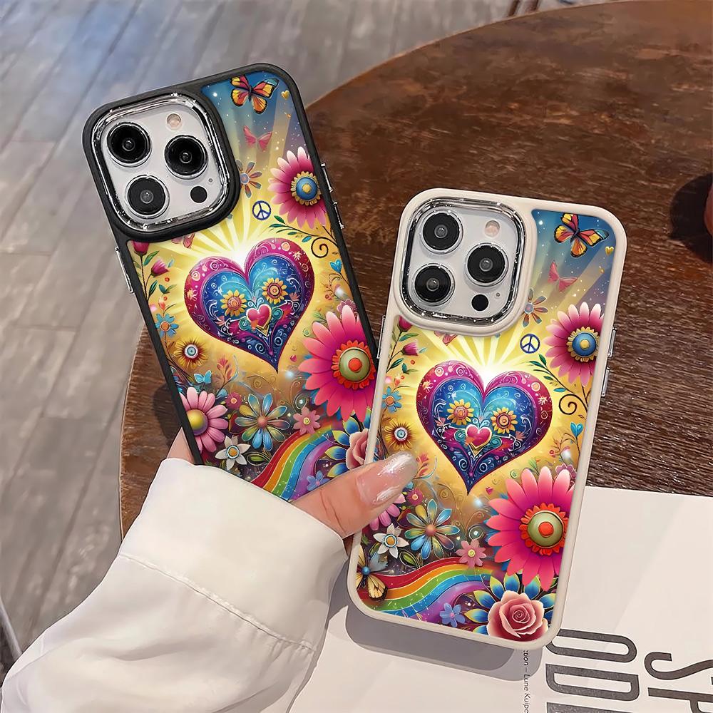 Luminous Love Case for IPhone 16 15 14 13 12 11 Pro Max X XS Max XR 7 8 Plus Case Cover Funda