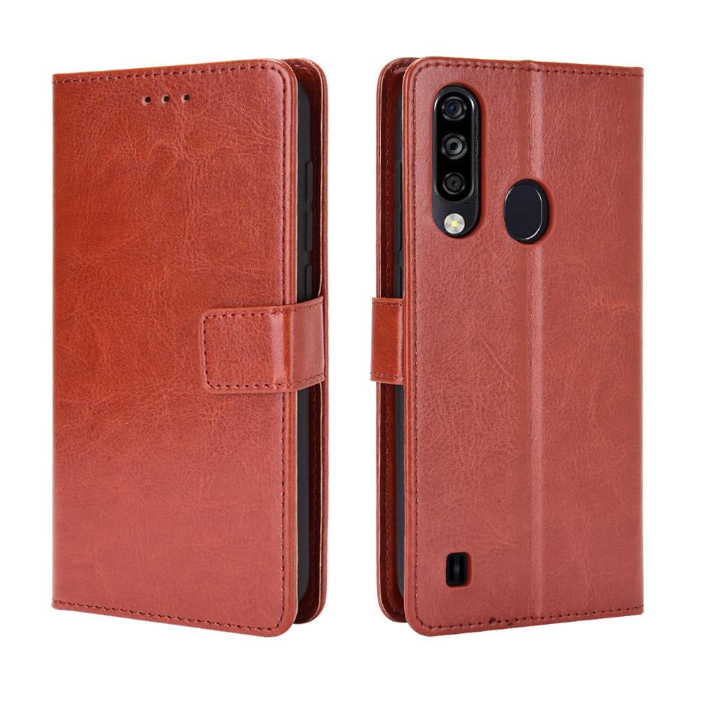 Для ZTE Blade A7 2020 чехол-книжка-книжка из искусственной кожи с отделением для карт чехол для телефона