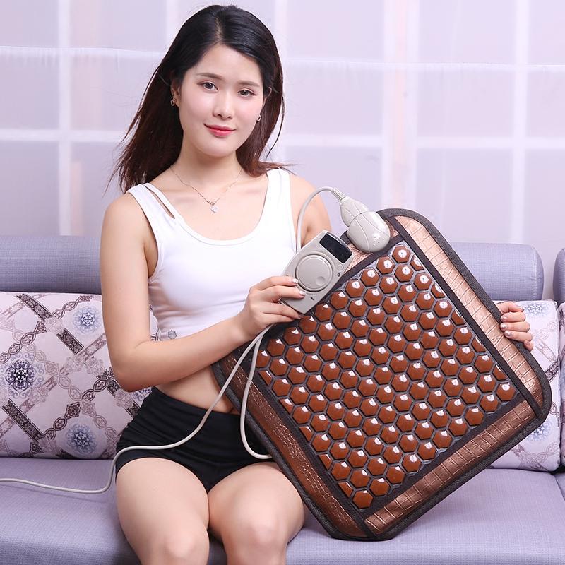 Электрическое отопление, натуральный германиевый камень, массажная подушка для ног, уход за здоровьем, турмалиновый коврик, рефлексотерапия, облегчение боли