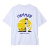 СТОПРОЦЕНТОВ ДЛЯ ЖЕНЩИНЫ Ohp X Khzin Bsummer №2 Полуоверсайз Футболка с коротким рукавом (Тип А)