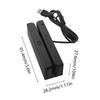 3 Tracks Magnetic Stripe Card Reader Card Swiping Machine Card Reader Magnetic Stripe USB Card