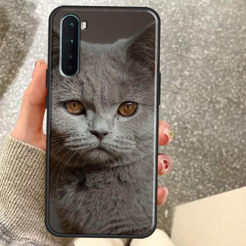 Чехол для телефона OnePlus с изображением британской короткошерстной кошки 15 13 12 11 10 10R 12R 13R 15R 13T 10T 8T Nord 5 CE 2 3 4 Lite N20 N30