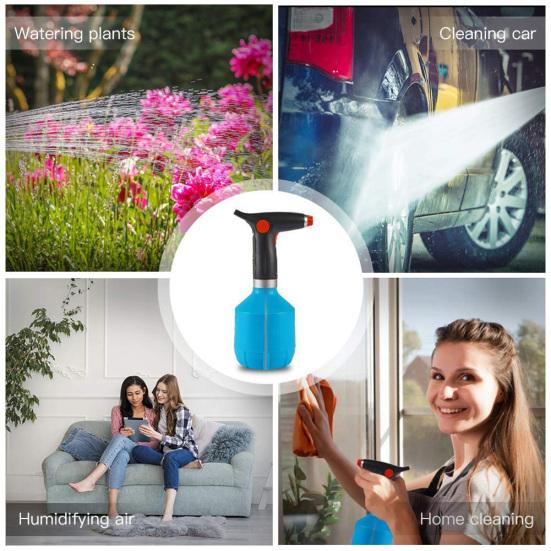 Электрическая лейка для комнатных и уличных растений, распылитель для цветов, садовый инструмент для тумана