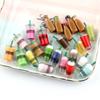10PCS Fruit Drink Play Dollhouse Dolls Accessories 1/12 Doll House Miniature Food Mini Resin Fruit Bottle Simulation Drinks Toys