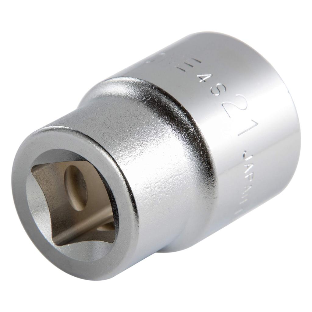 TONE Socket Drive Angle Width Across Flats 21mm (Hexagonal) 4S-21 12.7mm (1/2")