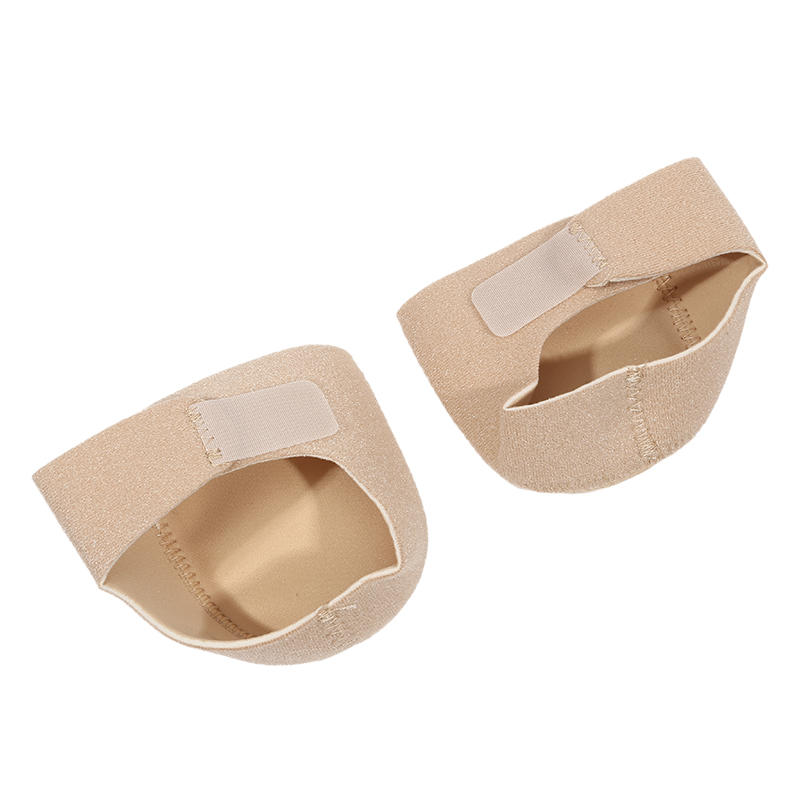 1 Pair Of Heel Protection Sleeves Shock-absorbing Pressure Height Increasing Pad Silicone Anti Slip Half Pad